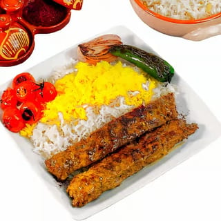 Kebab Rice Platter
