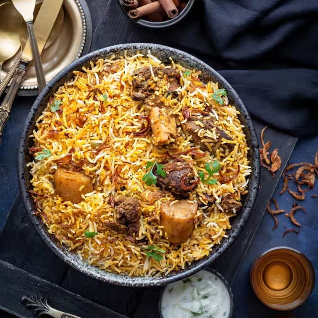 Mutton Biryani.