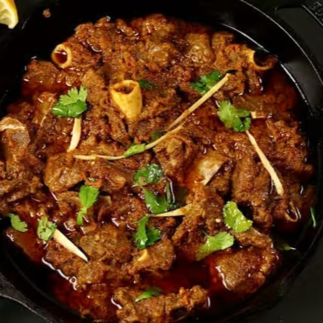 Kebab Chutney Grill Special Karahi Gosht.