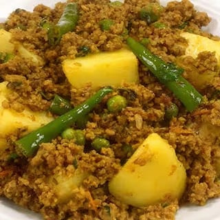 Chicken Keema Aloo