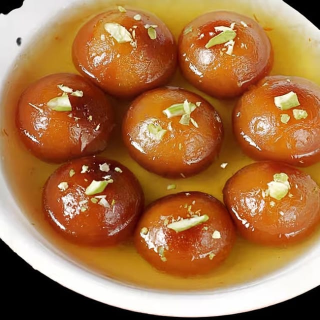Gulab Jamun.