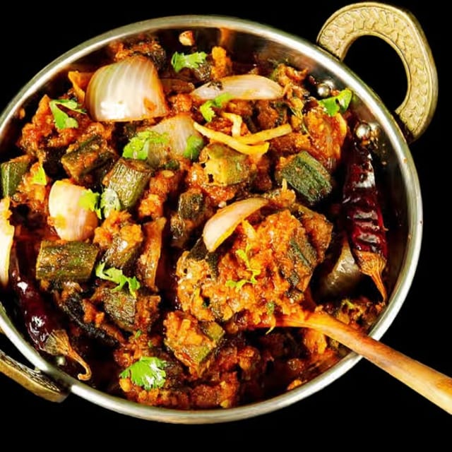 Bhindi Do Pyaza.
