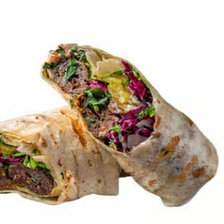 Boom Boom Chicken Boti Kabob Wraps
